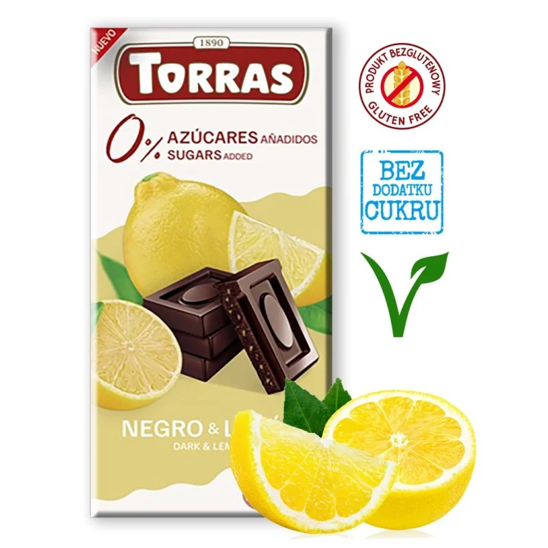 TORRAS 75G CITROMOS ÉTCSOKOLÁDÉ