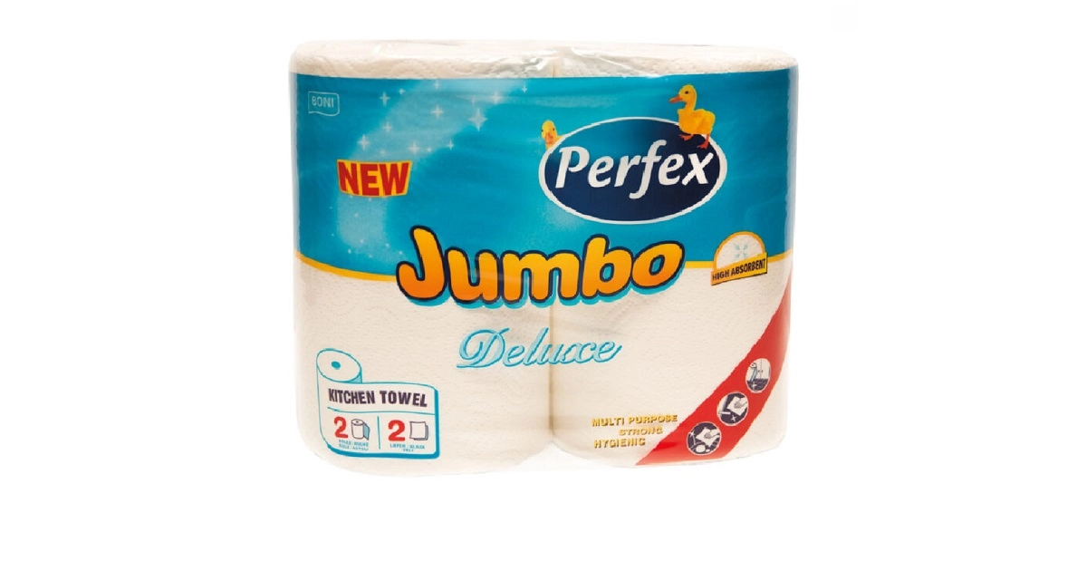 Papírtörlő Perfex Jumbo 2 tekercs