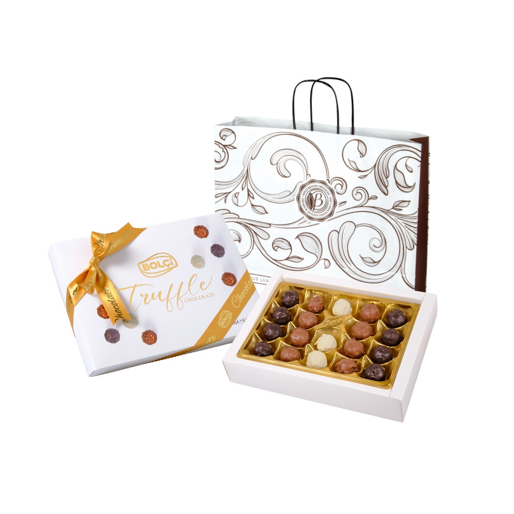 Bolci truffle collection white táskával
