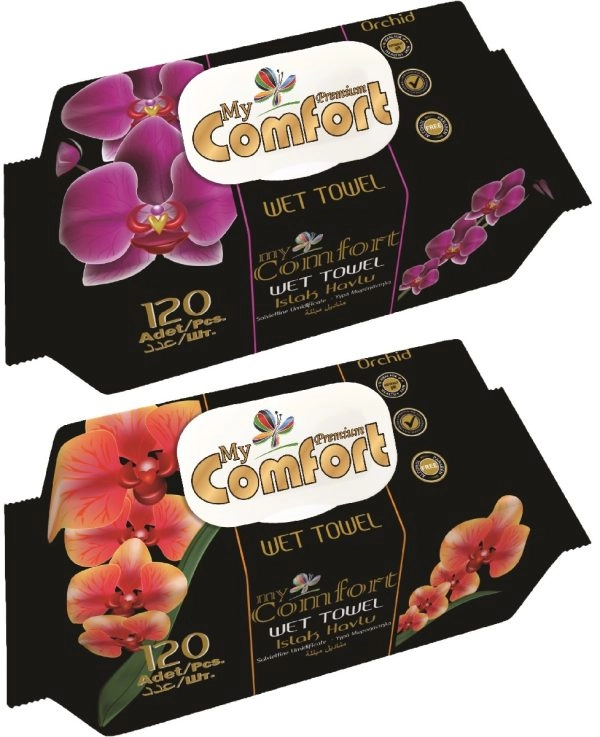 My Comfort Wet Towel Rose Nedves Törlőke