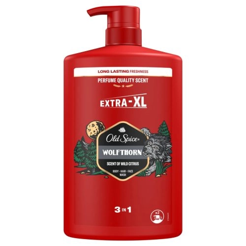 Old Spice Wolfthorn tusfürdő gél 1000 ml
