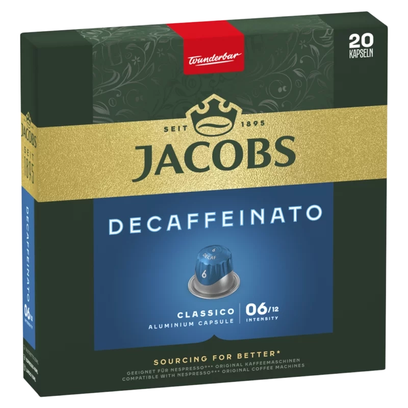 Jacobs Decaffeinato Lungo koffeinmentes