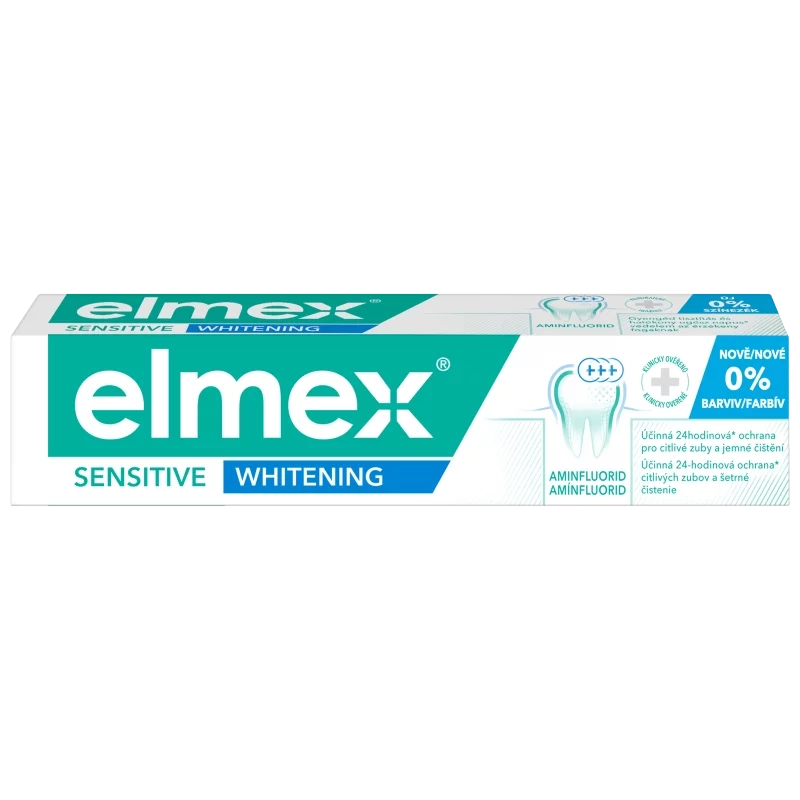 Elmex Fogkrém sensitive whitening, 75 ml