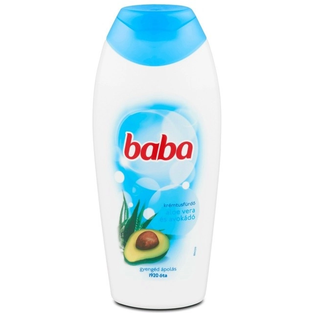 Baba tusfürdő 400ml aloe vera és avokád