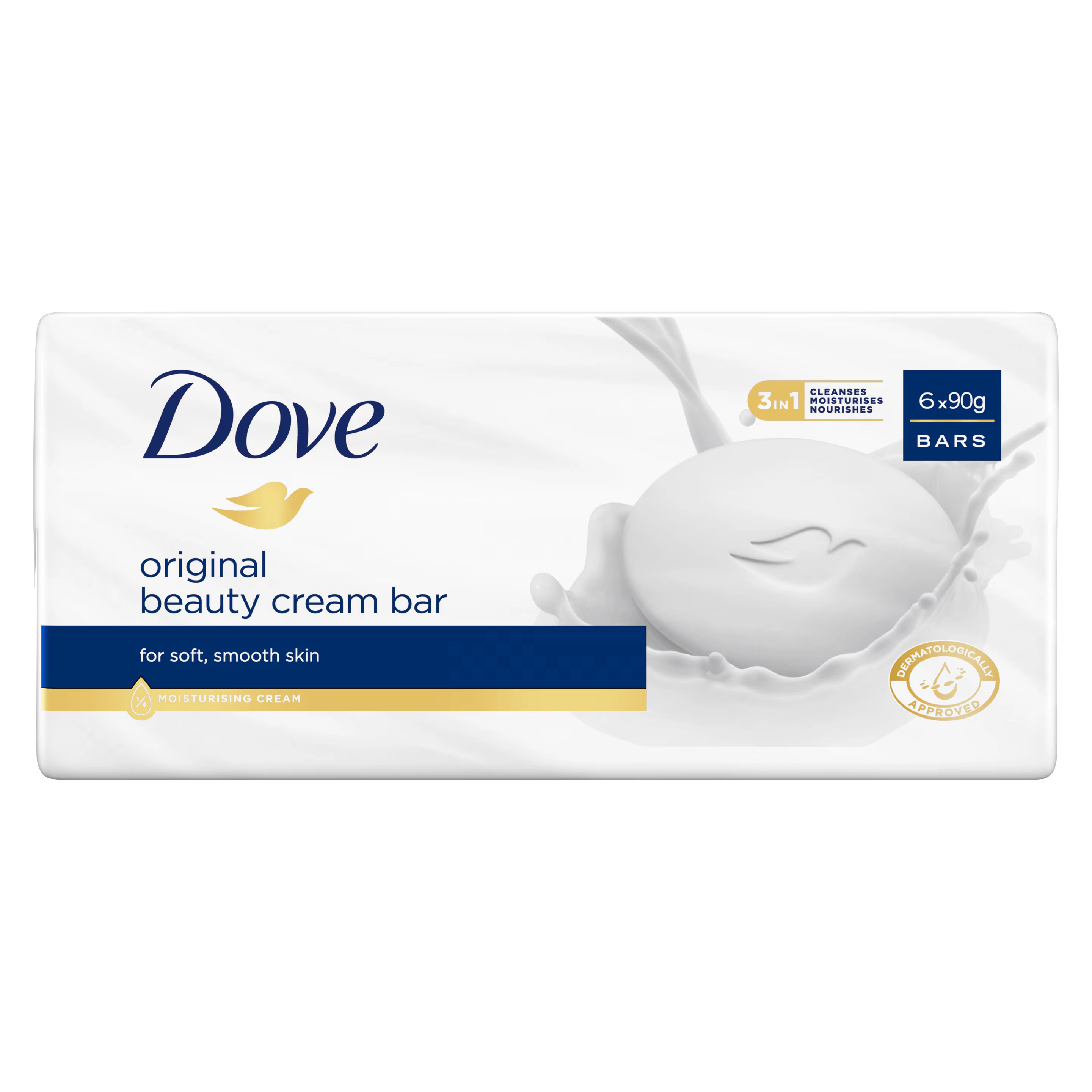 Dove Original Beauty Bar Cream 6db