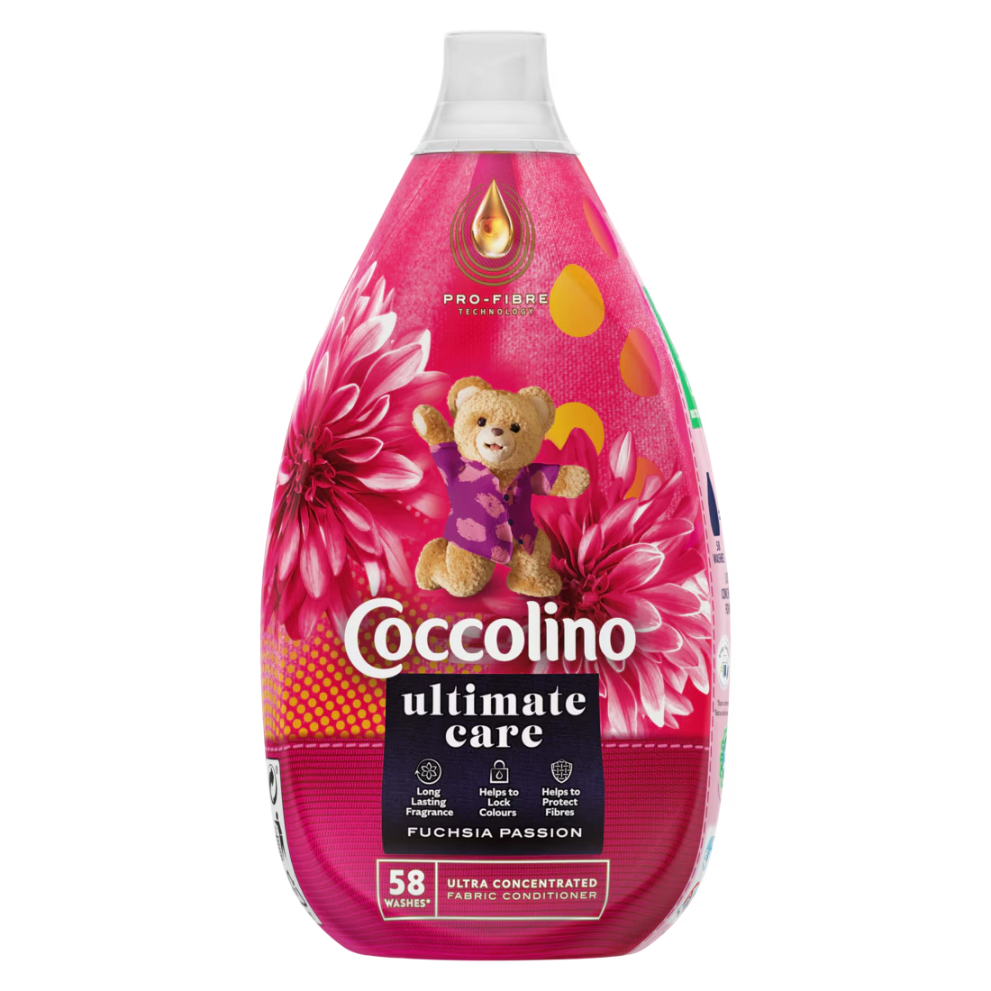 Coccolino 58 mosás Fuchsia Passion