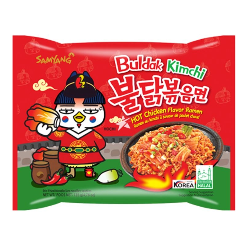 Korean Kimchi Hot tészta 140g