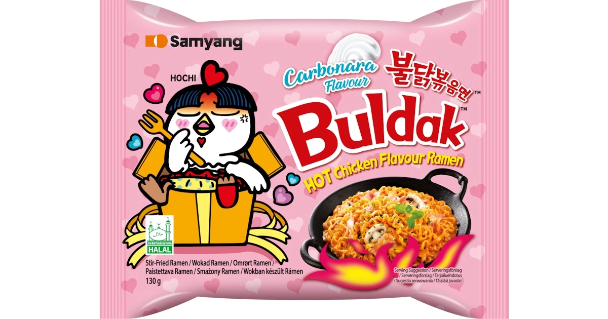 SAMYANG BULDAK CARBONA 120G