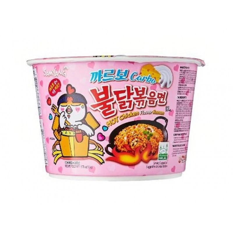 Samyang Carbo Big Bowl 105g tészta