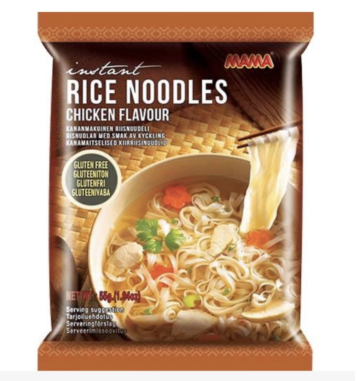 Mama csirke instant tészta gluténmentes