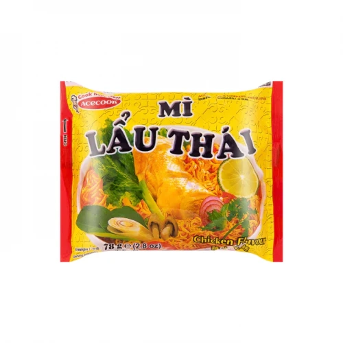 Mi Lau Thai tézsta csírke ízú 78g Acecoo