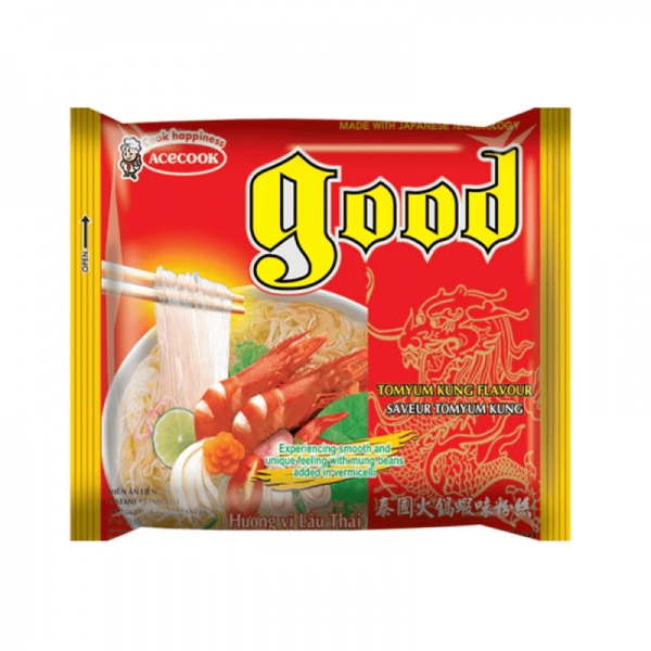 Acecook Good Tom Yum üvegtészta leves 62g