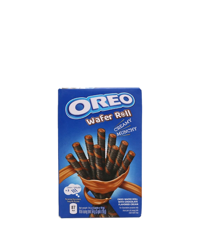 Oreo Chocolate Wafer Roll 54g