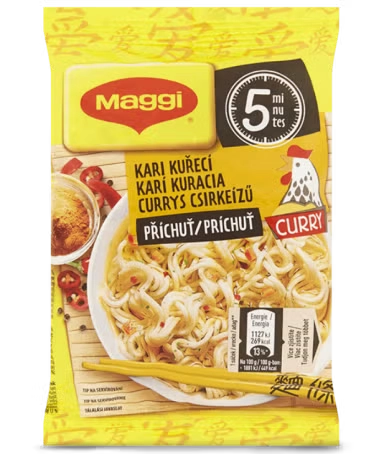 Curry csirke ízű oriantal tészta