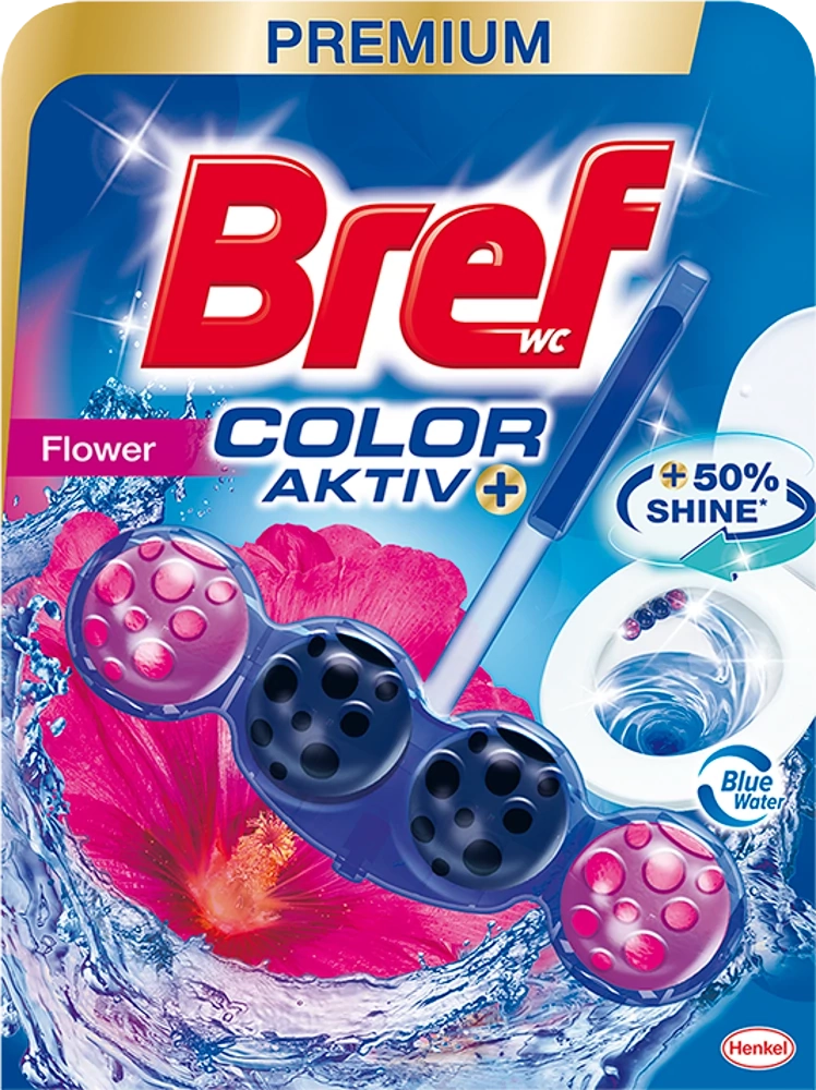 Bref Color Aktiv Lavender WC illatosító 3 db