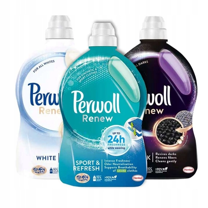 Perwoll Renew mosógél 2,97 l Sport & Ref