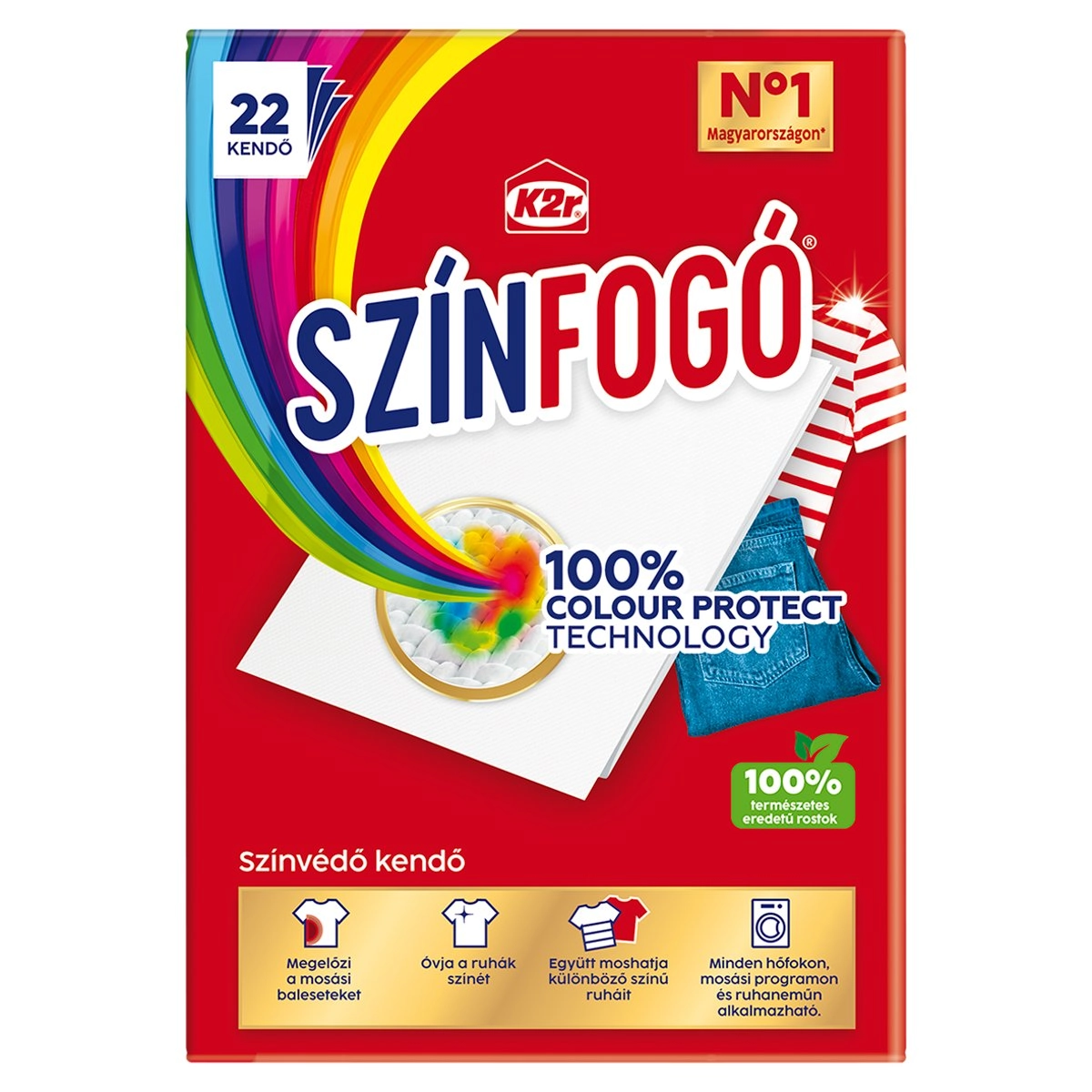 K2R SZÍNFOGO 22DB SZÍNES