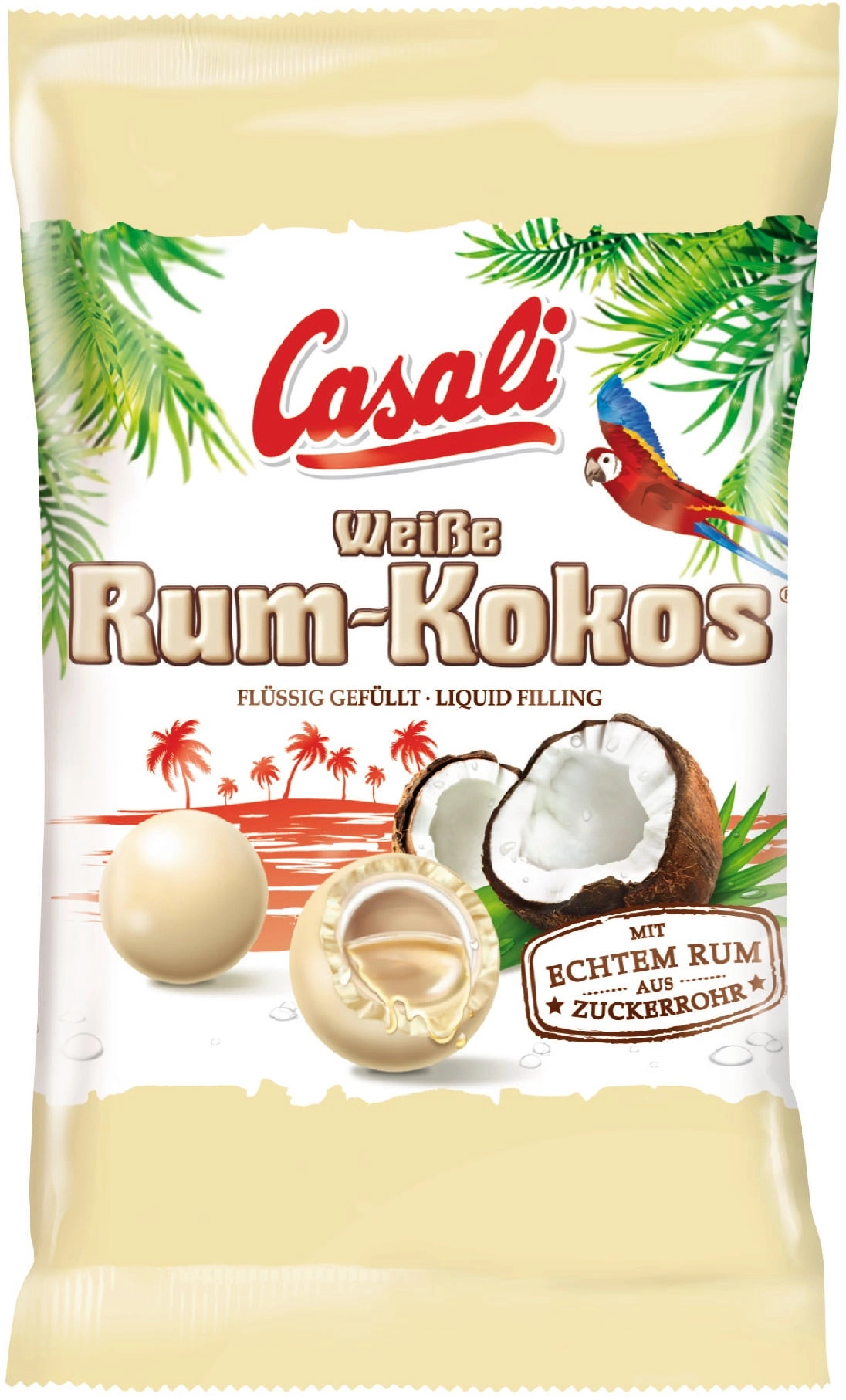 Casali Rum-Kokos fehér 100g